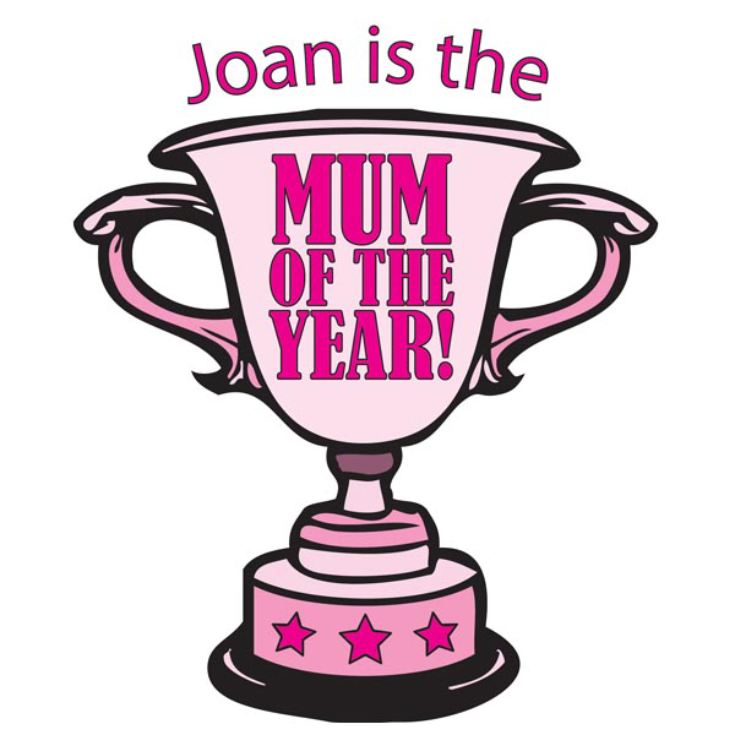 Mum of the Year Personalised Apron product image