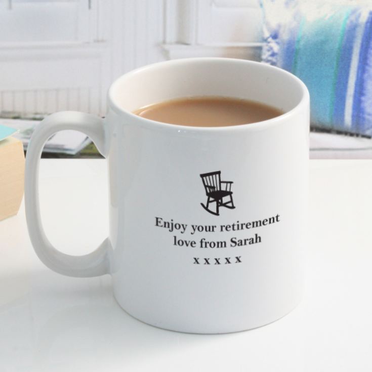 Personalised Never Too Old To Rock Retirement Mug product image