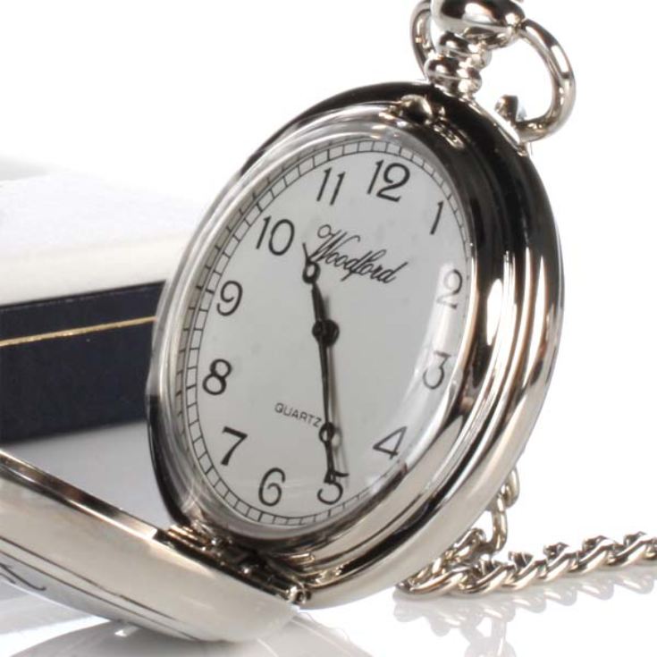 Usher Pocket Watch With Personalised Gift Box product image