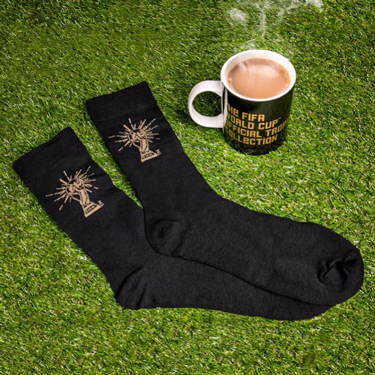 FIFA Mug and Socks - Black and Gold product image