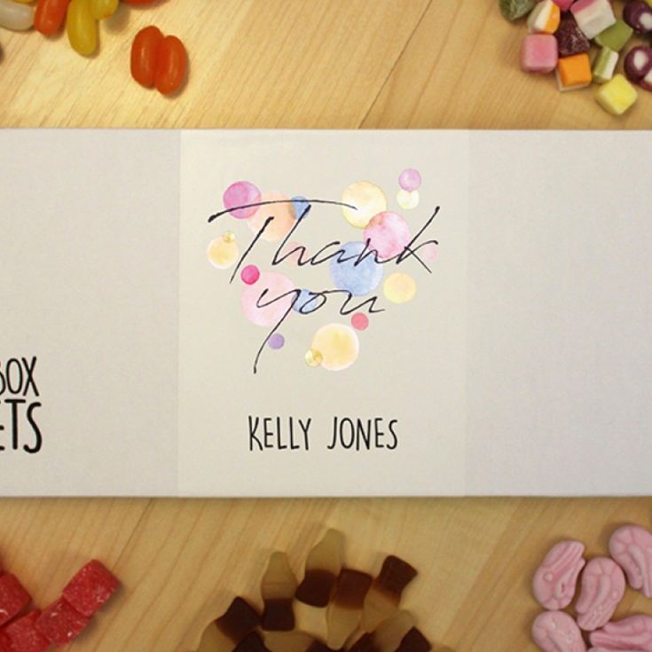 Personalised Thank You - Letterbox Sweets product image