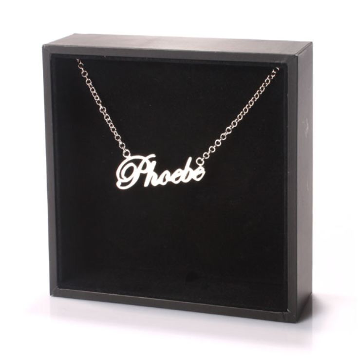 Solid Silver Name Necklace product image