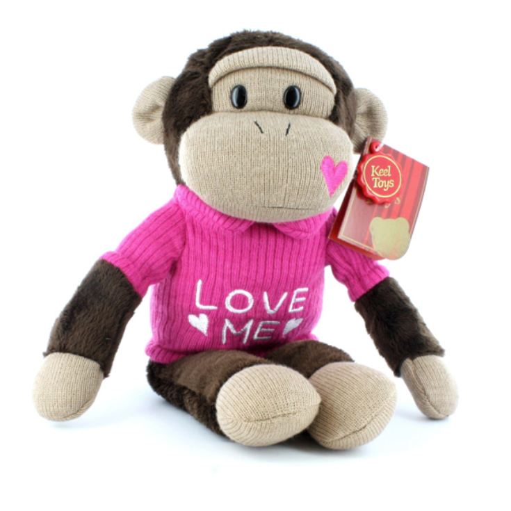 Monkey with Love Me T-Shirt product image