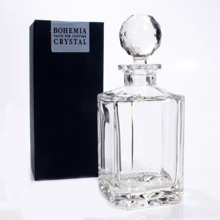 Engraved Square Crystal Decanter product image