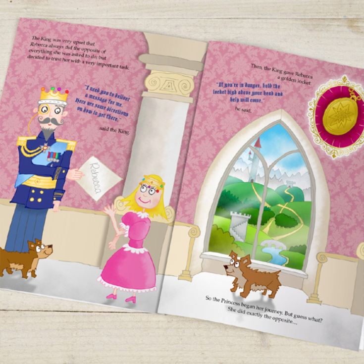 The Princess Who Always Did the Opposite Personalised Book product image
