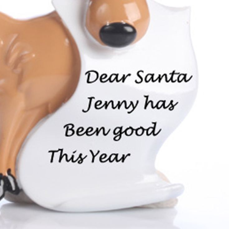Reindeer Scroll Ornament product image