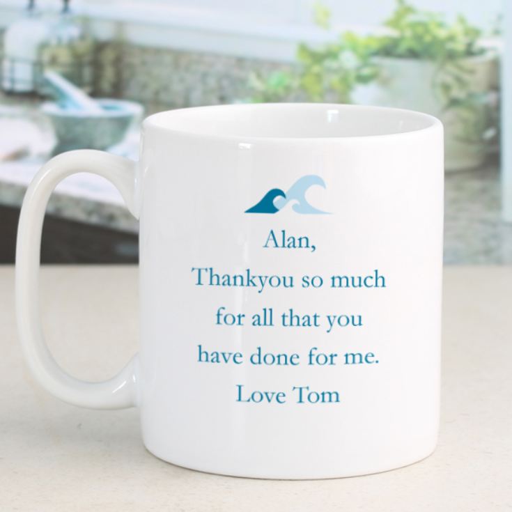 Personalised Simply The Best Sailing Design Mug product image