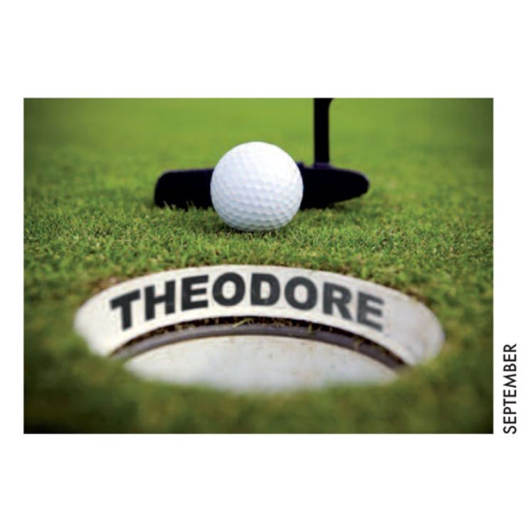 Personalised Golf Calendar product image
