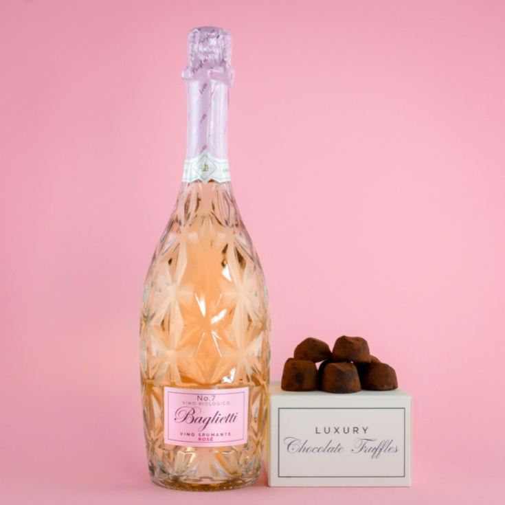 Baglietti Rose Prosecco and Chocolate Gift Set product image