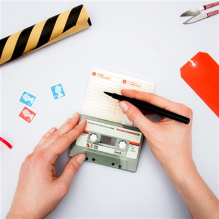 Re-recordable Retro Cassette Tape Greetings Card product image
