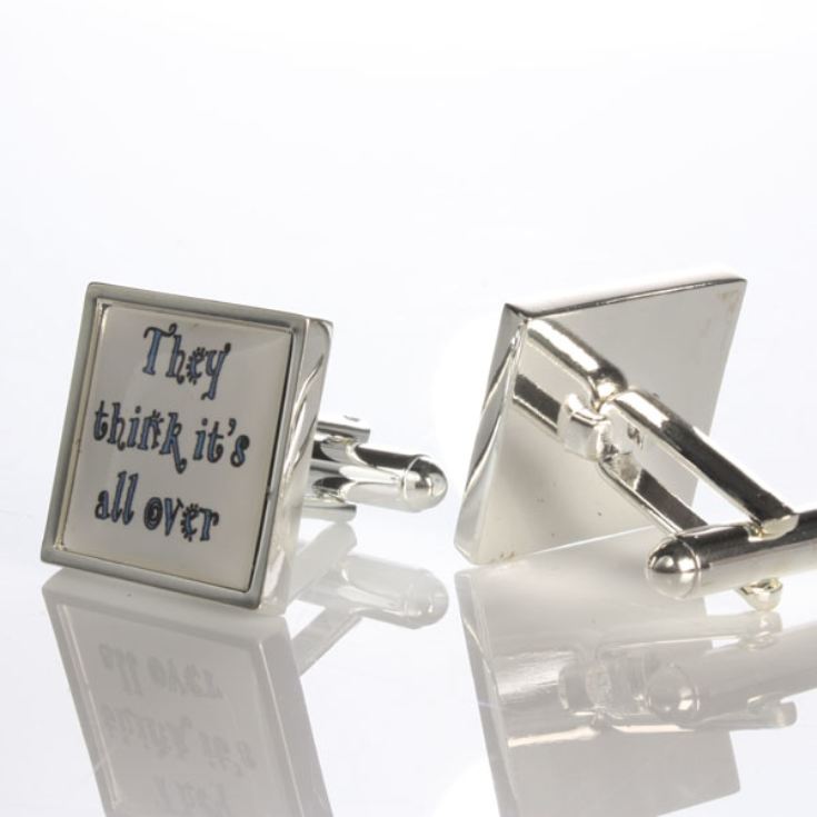 They Think Its All Over Cufflinks product image