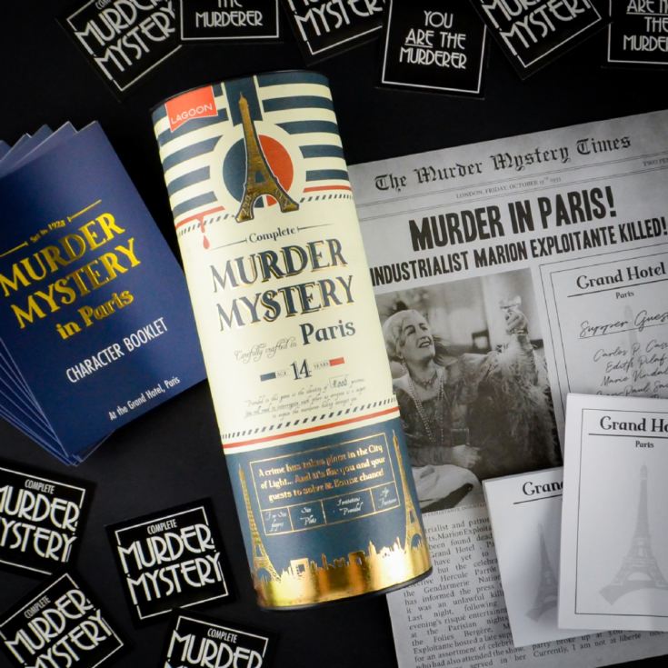 Murder Mystery In ParisÂ in Whiskey Gift Box product image