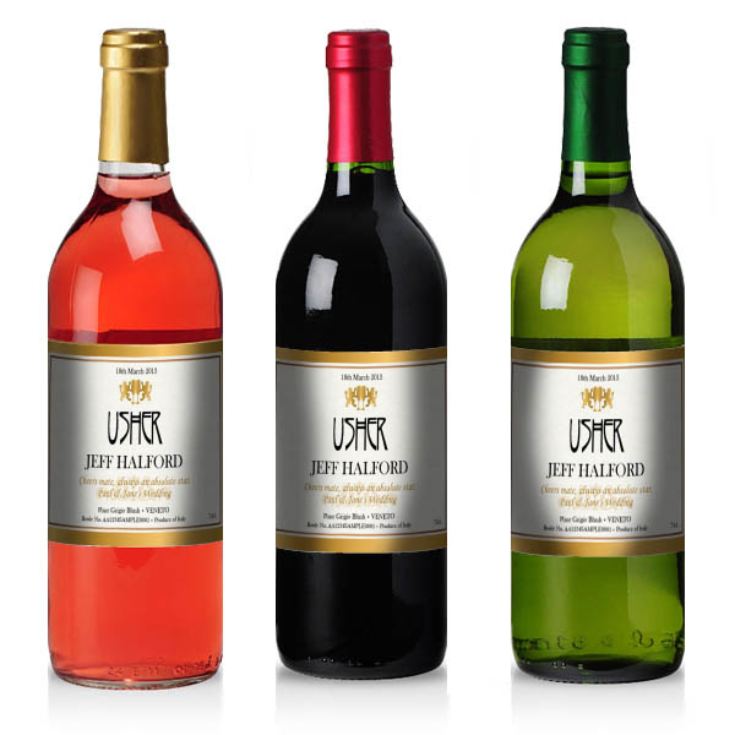 Usher Personalised Wine product image