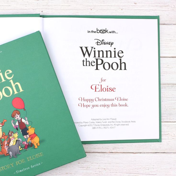 Timeless Winnie the Pooh Personalised Book product image
