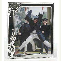 Silver Plated 8 x 10 Graduation Frame