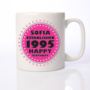 Established in... Personalised 18th Birthday Mug Pink - 9.99 Established in... Personalised 18th Birthday Mug Pink