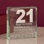 21st Birthday Keepsake - 19.99 21st Birthday Keepsake