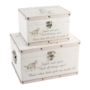 Little Girls Set of Two Luggage Boxes - 38.99 Little Girls Set of Two Luggage Boxes