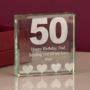 50th Birthday Keepsake - 19.99 50th Birthday Keepsake