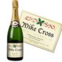 Personalised Christmas Champagne Case Of 6 - 199.99 Personalised Christmas Champagne Case Of 6