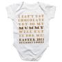 Eat My Easter Chocolate Personalised Baby Grow - 12.99 Eat My Easter Chocolate Personalised Baby Grow