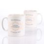 Pair of Personalised Golden Anniversary Mugs - 15.99 Pair of Personalised Golden Anniversary Mugs