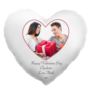 Valentine's Day Heart Shaped Personalised Photo Cushion - 14.99 Valentine's Day Heart Shaped Personalised Photo Cushion