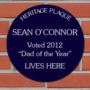 Fathers Day Personalised Spoof Blue Heritage Plaque - 24.99 Fathers Day Personalised Spoof Blue Heritage Plaque
