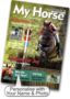 Horse Magazine Spoof Black Frame - 21.99 Horse Magazine Spoof Black Frame