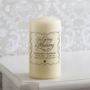 Personalised In Loving Memory Candle - 9.99 Personalised In Loving Memory Candle