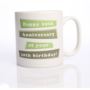Joke 50th Birthday Mug - 9.99 Joke 50th Birthday Mug