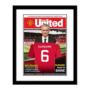 Personalised Football Team Magazine Cover - Framed - 29.99 Personalised Football Team Magazine Cover - Framed