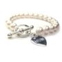 Mother's Day Personalised Pearl Forever Bracelet - 24.99 Mother's Day Personalised Pearl Forever Bracelet