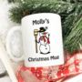 Engraved Snowman Tree Decoration - 12.99 Engraved Snowman Tree Decoration