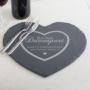 Personalised Valentine's Day Heart Slate Place Mat - 14.99 Personalised Valentine's Day Heart Slate Place Mat