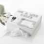 Personalised Wedding Memory Box Silver Large - 26.99 Personalised Wedding Memory Box Silver Large