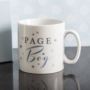 Special Page Boy Mug - 6.49 Special Page Boy Mug