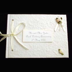 Personalised Pearl Anniversary Album