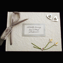 Personalised Silver Anniversary Album