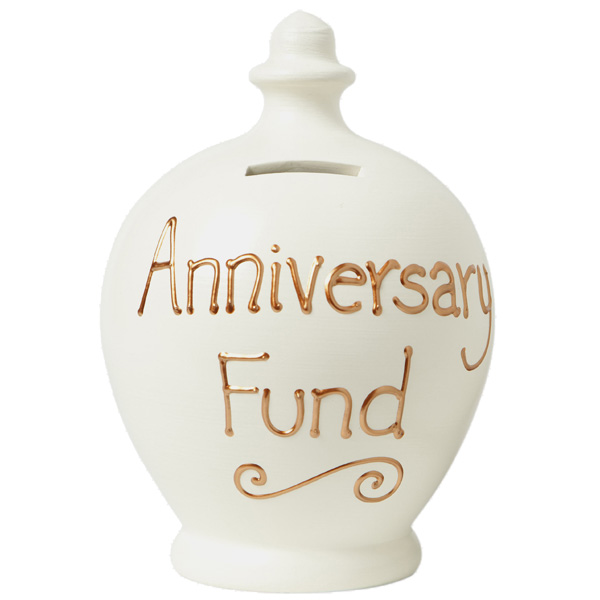 Anniversary Personalised Terramundi Money Pot