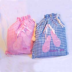 Ballet Bag Pale Pink plus Name