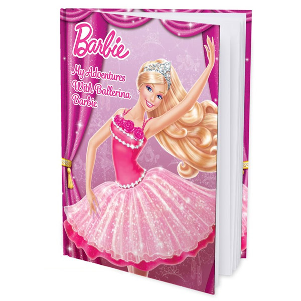 My Adventures with Ballerina Barbie - Hard Cover Personalised Book - 24.99 My Adventures with Ballerina Barbie - Hard Cover Personalised Book