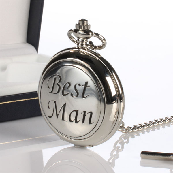 Best Man Engraved Personalised Pocket Watch BestMan GP | eBay