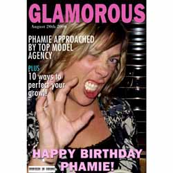 Birthday Magazine Covers Glamorous