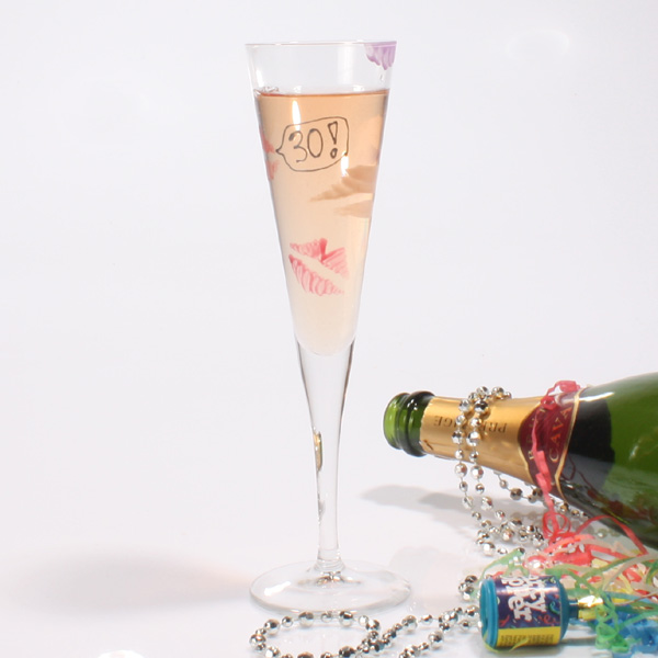 Special Birthday Kisses Flutes 30th Special Birthday Kisses Flutes 30th