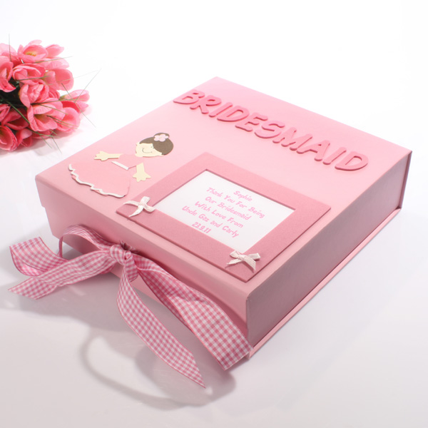 Personalised Bridal Party Memory Box Bridesmaid