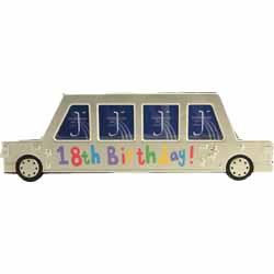 18th Birthday Limosine Frame