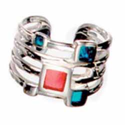 Acrylic Jewelled Ring