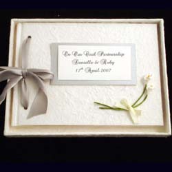 Personalised Civil Partnership Album Female