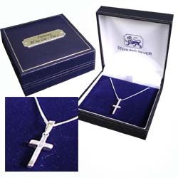 pendant cross box gift birthday piece